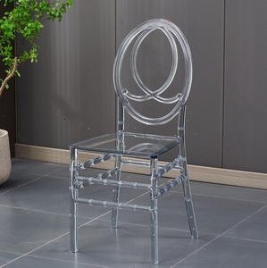 Chaise d'hôtel empilable transparente tendance, élégante chaise transparente pour événements, mariages, banquets et occasions spéciales - Product Image 6