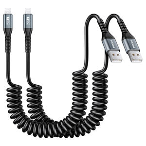 Cable Retráctil de Carga Rápida SUNGUY Tipo-A/Tipo-C con Logotipo Personalizado, Ecológico y Multiusos para Teléfonos Móviles y Alimentación de Automóviles - Product Image 1