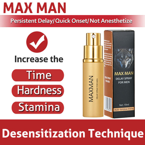 Spray retardateur pour hommes Gold Delay, spray longue durée, écologique, sans additifs, extraits de plantes, 10 ml - Product Image 2