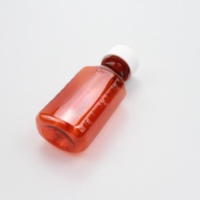 Flacon de médicament liquide pour enfant de 2 oz, en PET ambré, avec protection UV et personnalisation de l'étiquette OEM