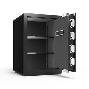 Thép Điện Tử An Ninh Tiền Gửi Tiền Vân Tay Thông Minh An Toàn Văn Phòng Khách Sạn Lớn An Toàn Hộp Cho Tiền - Product Image 3