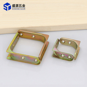 Shengyuan Thickened Iron Angle Bracket 90 Degree Plated Furniture Connection Support Shelf Bracket - Product Image 2