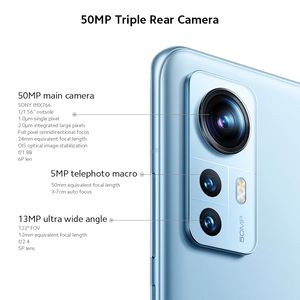 Versione globale <span class=keywords><strong>Xiaomi</strong></span> 12 5G 12 + 256G EU Smartphone 8 Gen 1 Octa Core 4500mAh 120Hz 6.28 pollici Smart Gaming telefoni cellulari <span class=keywords><strong>Xiaomi</strong></span> - Product Image 5