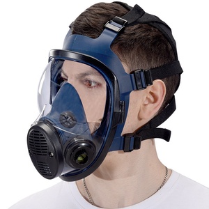 Hochwertige einstellbare Voll gesichts maske Staub gasmaske Set Doppel filter - Product Image 2