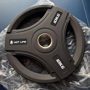 Produttore Cinese di Attrezzature per Palestra, Dischi in Gomma Tri-Grip di Alta Qualità per Uso Professionale - Product Image 2