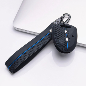 Funda para Llaves de Toyota Hilux <span class=keywords><strong>Vigo</strong></span> Yaris Corolla Rav4 Vitz Echo Old 2 con Llavero, Antirrayaduras, Antigolpes, Agarre Suave, Nueva - Product Image 3