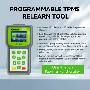 Solución 2 en 1 para Sensores OBD y TPMS, Herramienta Universal Programable de 315MHz y 433MHz para Automóviles, Herramienta TPMS T100W - Product Image 3