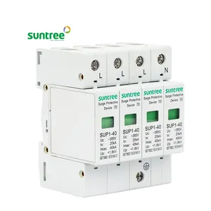 Устройство защиты от перенапряжения солнечной системы suntree ac молниеотвод spd 4p