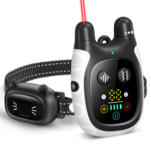 Vente en gros Jouet laser rechargeable pour dresseur de chats Correcteur de collier électrique pour chats ayant un mauvais comportement - Product Image 1