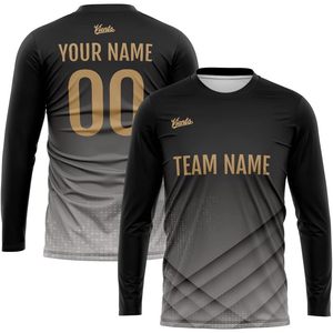 เสื้อเจอร์ซีย์แขนยาว FOXA แบบสั่งทำพิเศษ ระบายเหงื่อได้ดี สำหรับผู้ใหญ่ ทั้งชายและหญิง เหมาะสำหรับบาสเกตบอล ฟุตบอล และกีฬาอื่นๆ - Product Image 1