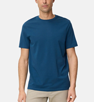 Kaos Oblong Pria Grosir, Model Klasik, Kerah Bulat, Lengan Pendek, Warna Solid, Polos, Pabrik