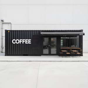 Negozio di contenitori moderni con bar e ristorante chiosco Design per progetti commerciali di lusso - Product Image 2