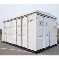 Poste de transformation préassemblé en conteneur conforme à la norme IEC 10/15/20kV IP55 Transformateur Poste de transformation MV&HV IPCI/B Modulaire