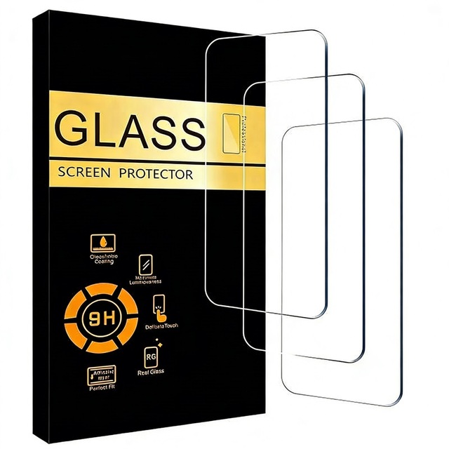 1 / 2 & 3 Pack Custom Logo Anti-Scratch Tempered Glass Screen Protector for Iphone Xs Xr 11 12 13 14 15 16 Pro Max Ailun Glass