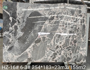 Marbre gris élégant importé d'Italie |   Carrelage de sol poli et émaillé imperméable, décoration haut de gamme pour les murs et les sols de la cuisine et de la salle à manger - Product Image 5