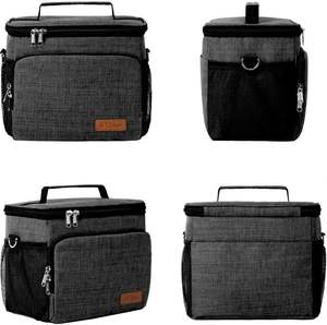 Sac isotherme écologique, sac isotherme étanche, sac à déjeuner congelable avec bandoulière réglable - Product Image 5