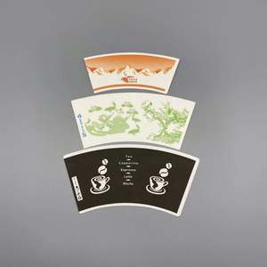 Vaso de Papel Desechable 100% Biodegradable para Café, con Recubrimiento de PE Simple, Impresión Blanca, para Alimentos, Snacks, Fideos y Ensaladas - Product Image 5