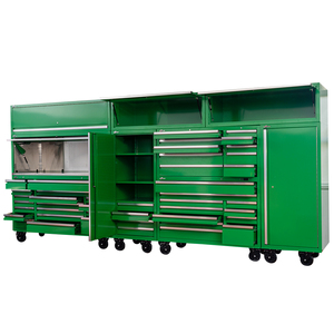 Tùy chỉnh Thép công cụ Tủ Xe đẩy OEM Hỗ trợ có thể khóa ngăn kéo hộp công cụ cho nhà để xe hội thảo công cụ lưu trữ - Product Image 4