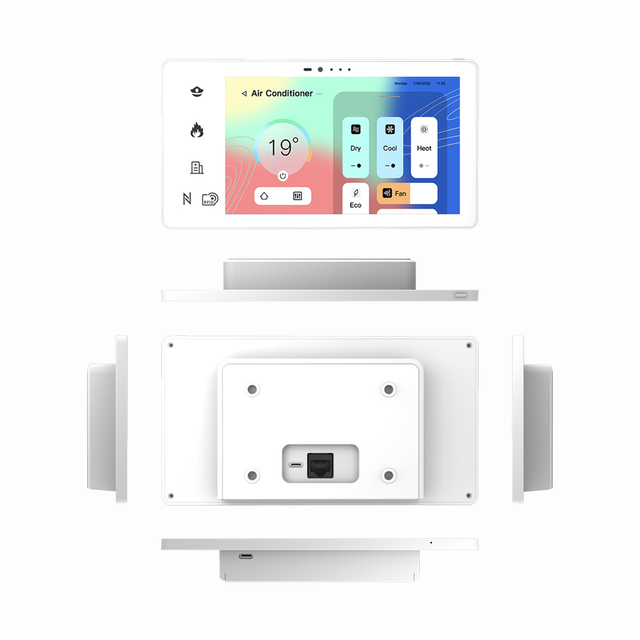 Enhanced 8 Inch Tablet Smart Home Control Panel Wall Tablet RJ45 RS232 Ethernet NFC RFID Zigbee Zwave Linux Home Gateway Tablet