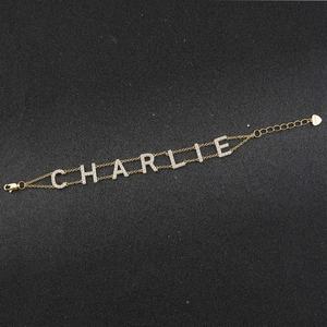 Bracelets et Joncs de Mode Abordables, Chaînes Maille Cubaine, Bracelets en Cristal, Bijoux Iced Out, Bracelets à Lettres pour Hommes, Bijoux - Product Image 6