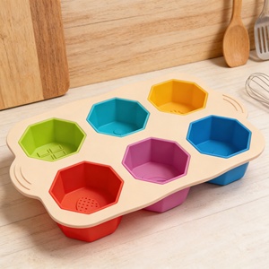 Moules en silicone personnalisés avec logo, en forme de cœur, d'étoile, ronds ou rectangulaires, outils pour la fabrication de savon, moule pour gâteau - Product Image 4