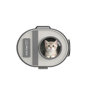 최고 등급의 통기성 우주 캡슐 고양이 애완동물 이동 가방 바퀴 달린 애완동물 여행 제품 - Product Image 1