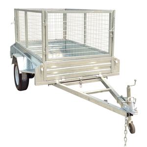 6x4 7x4 7x5 8x5 المجلفن ملحومة بالكامل مقطورة لنقل الصناديق - Product Image 6