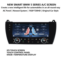 Panneau de commande de climatisation Penhui pour BMW Série 5 F10 F11 2011-201, écran de climatisation, écran tactile AC