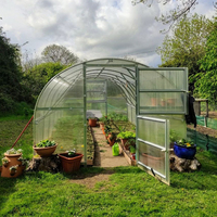 Bâche de serre en polycarbonate naturelles, production puissante à contrôle automatique, usage commercial