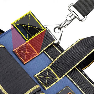 Sac à main de jardinage portable en nylon et polyester, anti-chute, robuste, kit d'outils de maintenance professionnel, sacs à outils d'électricien - Product Image 6