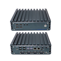 Noyau sans ventilateur I7 1255U Mini PC industriel 4 HD M.2 Ddr4 RS232 intégré Linux automatisation industrielle Stock de PC médical disponible