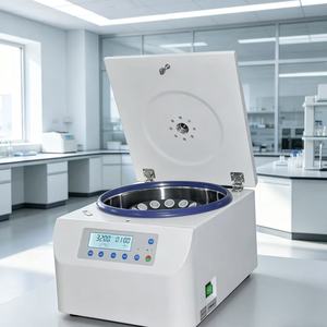4k Automatic Large Capacity Medical Laboratory Tube Centrifuge Low Speed 6x 300ml Electronic Door Lock Stainless Steel - Product Image 1