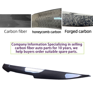 Aileron arrière style PSM en fibre de carbone pour berline Série 5 F18/F10 M5 2009-2016 - Product Image 4