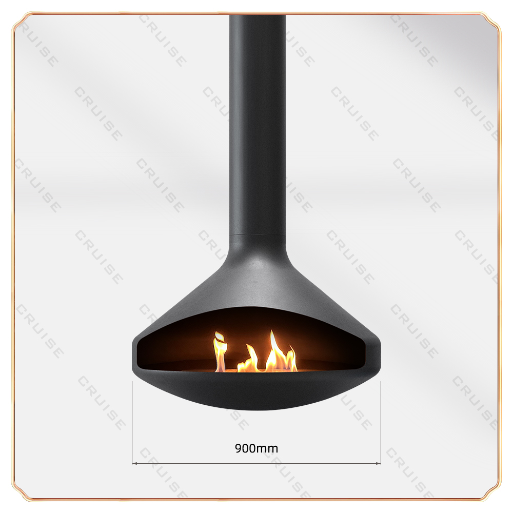 Nelson - Cheminée au bioéthanol - D900