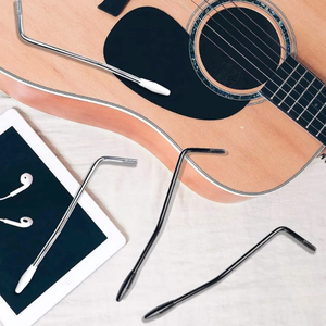 Bras de trémolo de guitare personnalisé Whammy Bar pour Squier <span class=keywords><strong>Strat</strong></span> Black/White Tip - Product Image 5