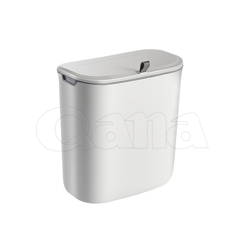 Qana 7L/9L кухонная настенная раздвижная крышка мусорная корзина Шкаф Дверь туалет подвесное хранилище завод оптовая продажа