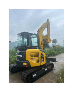 Miniexcavadora Komatsu PC55MR de 5.5 Toneladas, Cola Corta, Compacta, con Motor Diésel Original Komatsu en Venta - Product Image 1