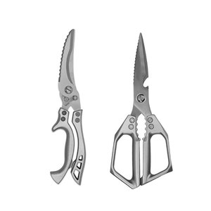 Stainless Steel <b>Kitchen</b> <b>Scissors</b> Set 2 Piece Multi Functional Home Use - Product Image 5