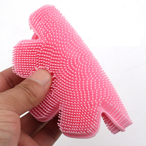 Éponge à vaisselle en silicone réutilisable et lavable pour le nettoyage de la vaisselle - Product Image 5