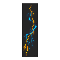 Tatouages temporaires en papier fluorescent réactifs aux UV, autocollants imperméables pour le visage et le corps, pour soirées en boîte de nuit, personnalisables