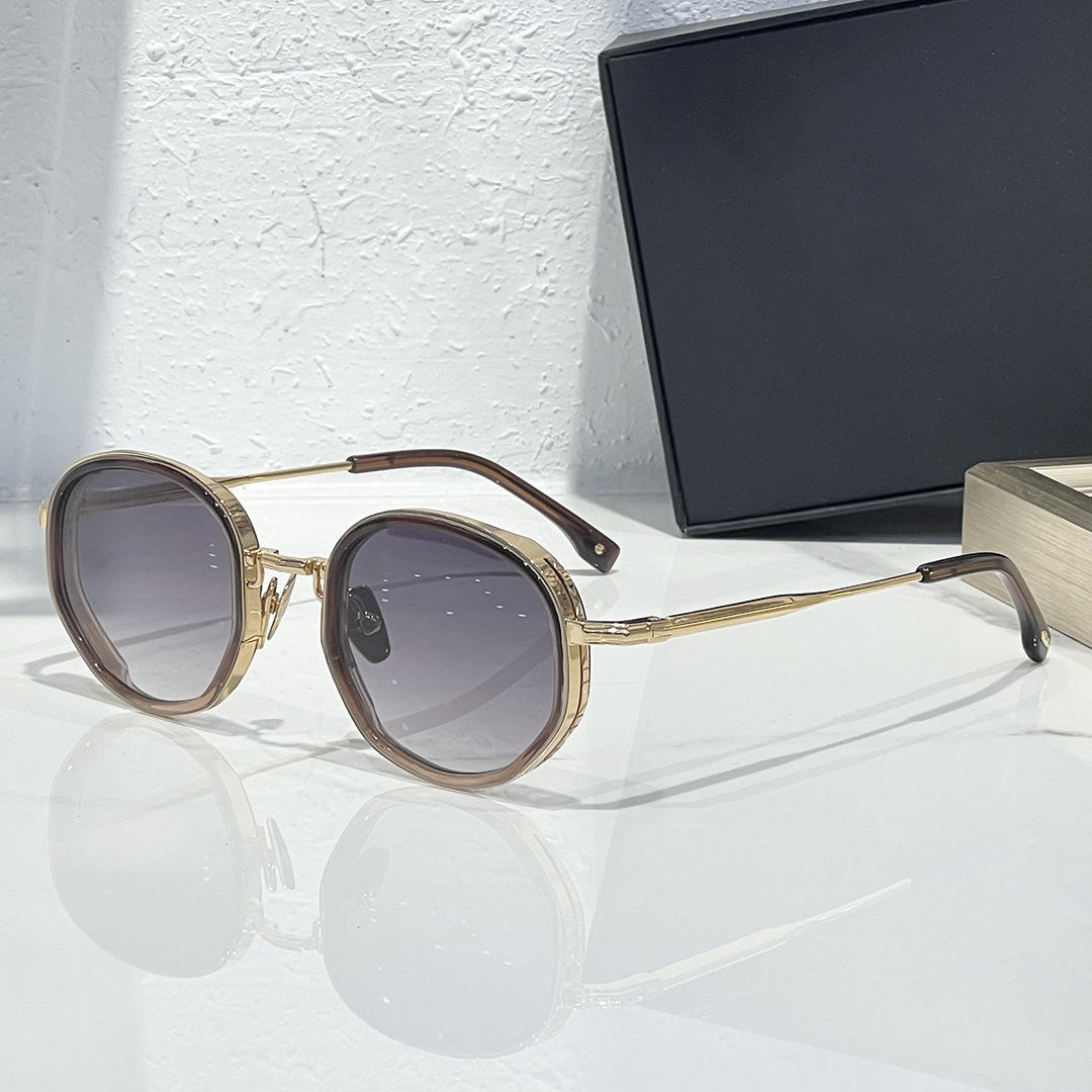 Gold transparent brown frame gradient gray