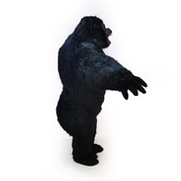 Mascotte en peluche personnalisée vêtements cosplay gorille gonflable 2m/2.6m animal panda tigre éléphant ours koala marche mascotte costume
