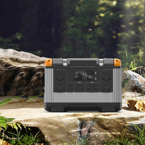 2400W Portable 220V Battery Power Supply AC Emergency Backup Home <b>Solar</b> <b>Generator</b> Station for Car Outdoor Use - Product Image 5