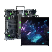 P4.81 P3.9 P2.9 P2.6 Panneau Led Mural Musique Concert Scène Toile de Fond Flexible Smd Led Écran Location Led Mur Vidéo Pour Scène Concert