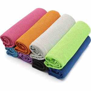 Serviette de sport rafraîchissante en microfibre PVA instantanée 30x80cm, personnalisable avec logo, idéale pour la plage et la salle de sport – Meilleure vente - Product Image 1