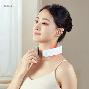 Masajeador de cuello cervical con pulso EMS inteligente, eléctrico, térmico y portátil, profesional para el cuidado de la salud - Product Image 1