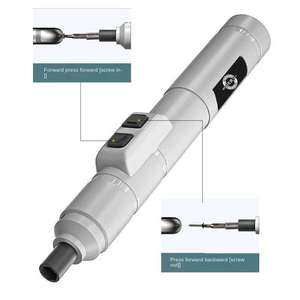 Set di Cacciaviti Elettrici Portatili Industriali e Fai-da-Te, Mini Senza Fili con Motore Brushless, Alimentato a Batteria per Riparazione di Telefoni e Fotocamere - Product Image 4