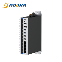 Mini-ordinateur embarqué Nodka Fanless BOX avec processeur N97, 4 ports Ethernet, contrôleur d'automatisation industriel, en stock