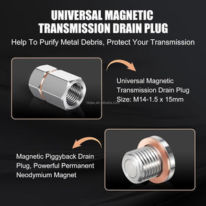 Universal Stainless Steel Magnetic Piggyback Transmission Drain Plug Anti-Leak Car Gearbox Oil Drain <b>Screw</b> by cnc machined - Product Image 5