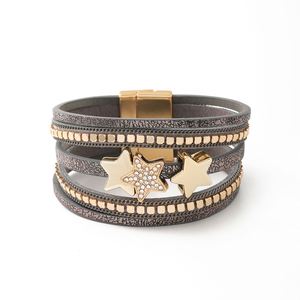 Energy Stone <b>Leather</b> Custom Jewelry Card Wholesalers Comfort Fit Technology Holiday Gift for Women Color Retention Time - Product Image 4